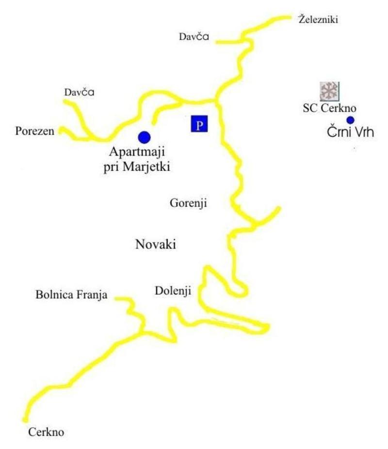 Apartments Pri Marjetki Cerkno Ngoại thất bức ảnh